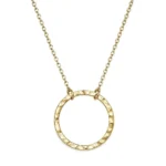Gold plated necklace waterproof fashion jewelry