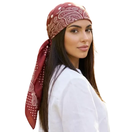 Soft square scarf for women silky feel